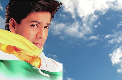 shah-rukh-khan-mopping-floor-phir-bhi-dil-hai-hindustani-set